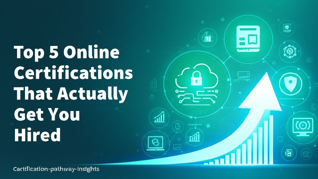 Top 5 Online Certifications That Actually Get You Hired