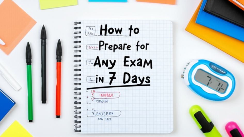How to Prepare for Any Exam in 7 Days: A Strategic Approach