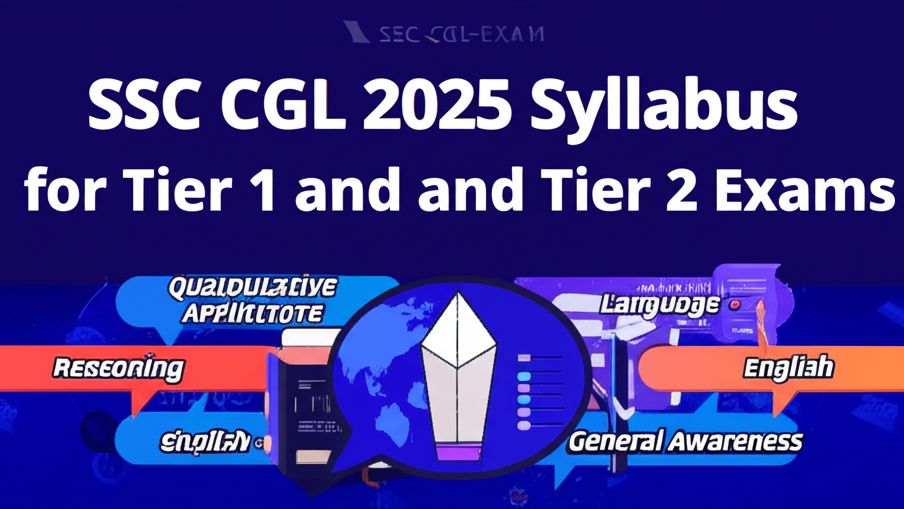 SSC CGL 2025 Syllabus: Tier 1 & Tier 2 Exams - A Complete Guide