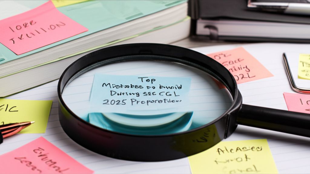 Top Mistakes to Avoid During SSC CGL 2025 Preparation